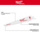 6 8TPI DRYWALL SAWZALL BLADES 3 PK 