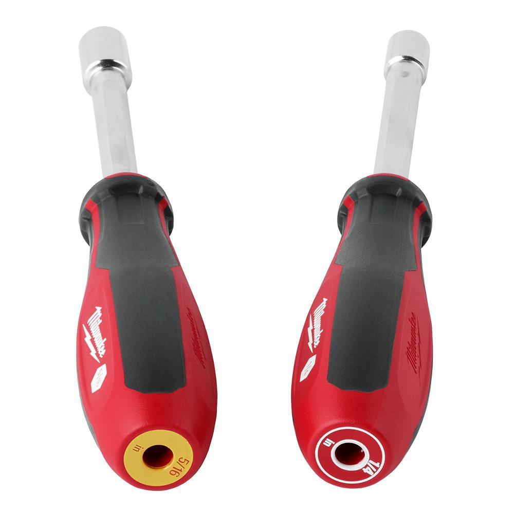2PC SAE HOLLOWCORE MAGNETIC NUT DRIVER SET 