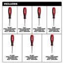 7-piece SAE Hollowcore Magnetic Nut Driver Set 