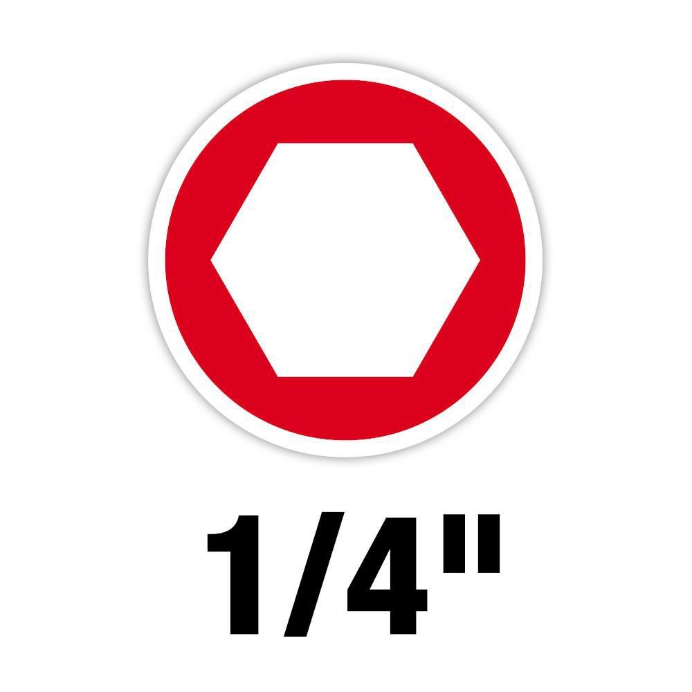 1/4 HOLLOWCORE MAGNETIC NUT DRIVER 