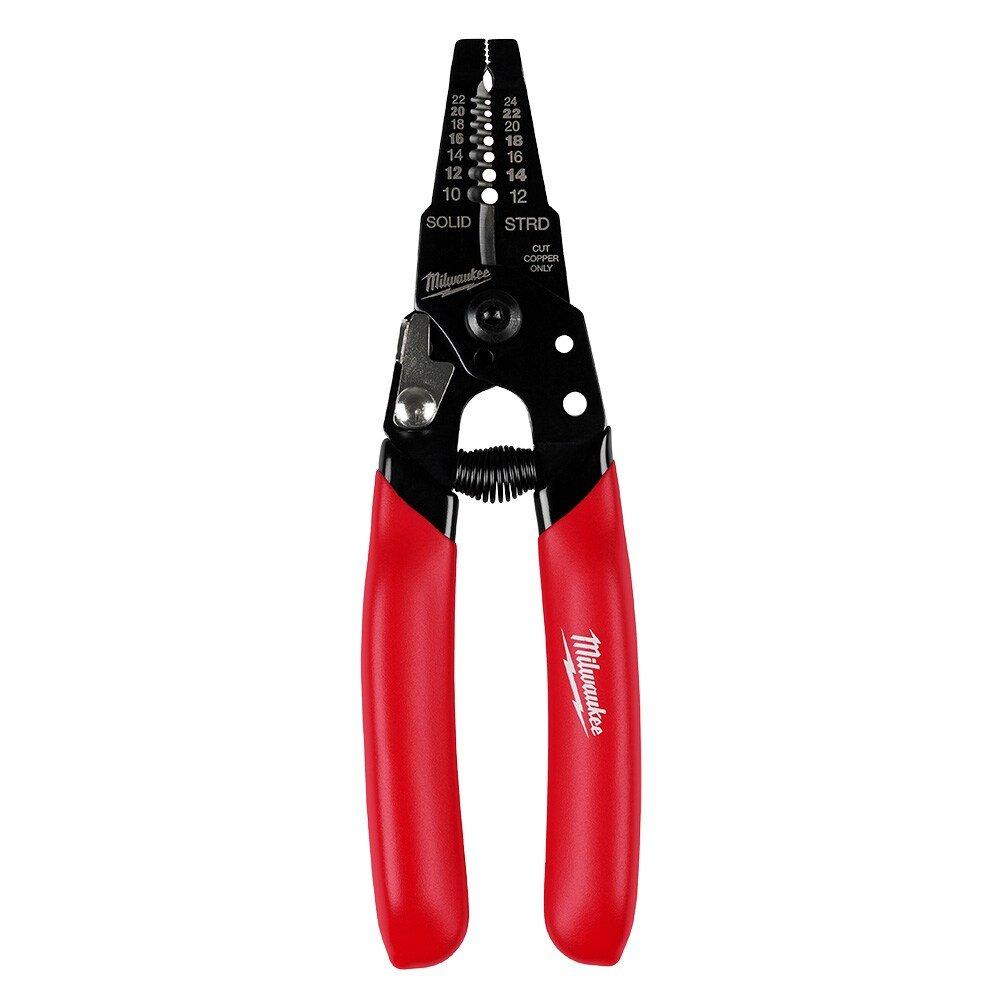 10-24 AWG Compact Dipped Grip Wire Stripper & Cutter 