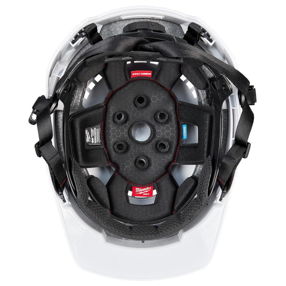 BOLT GRAY VENTED SAFETY HELMET WITH IMPACT ARMOR LINER USA - TYPE 2 CLASS C 