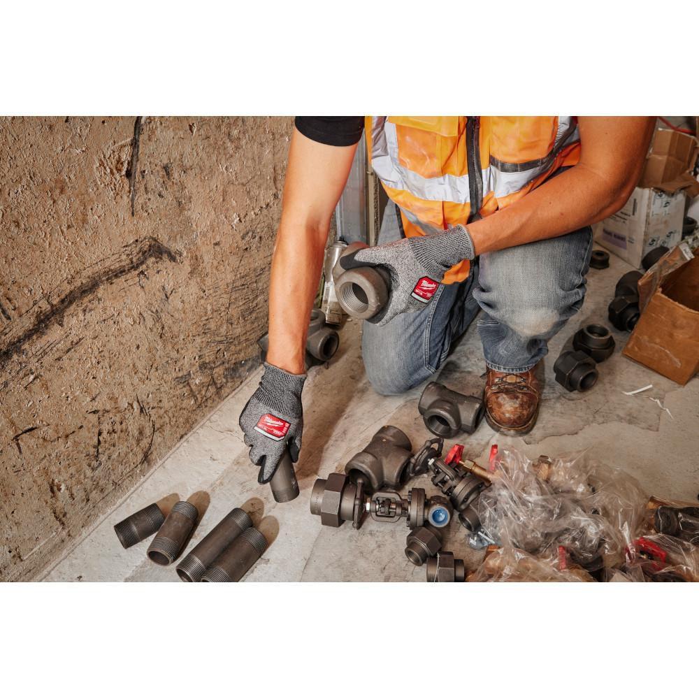 CUT LEVEL 4 HIGH-DEXTERITY NITRILE DIPPED GLOVES - S 