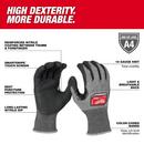 CUT LEVEL 4 HIGH-DEXTERITY NITRILE DIPPED GLOVES - XL 