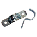 Bramec Corporation Zinc Plated Steel Conduit Strap and Rigid Pipe Strap 