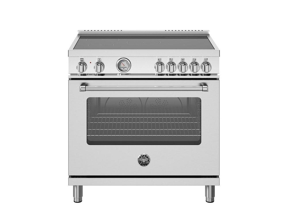 36 MASTER SERIES RANGE - ELECTRIC OVEN - 5 INDUCTION ZONES 