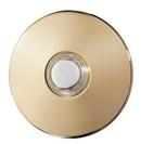 Escutcheon Button in Polished Brass