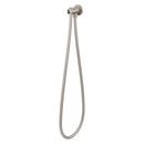 Modern Shower Round 2-piece Handshower Holder in Brushed Nickel