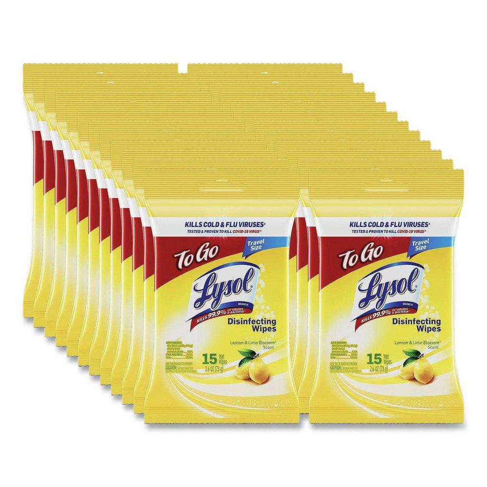 Lysol® White Wipes (Case of 24) 