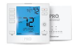 2H/2C and 4H/2C Stage Programmable Thermostat in White