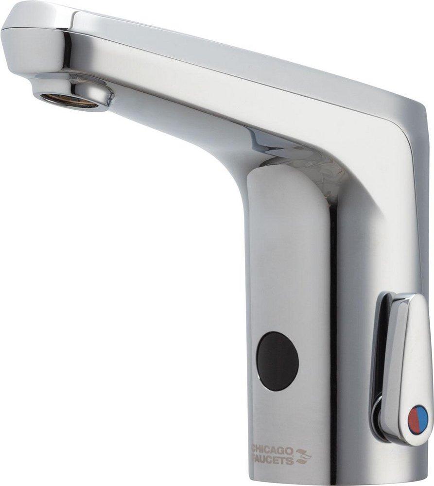 Sensor Bathroom Sink Faucet in Polished Chrome 