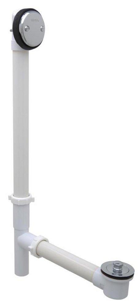 Gerber Plumbing Polished Chrome 24 in. Plastic Lift & Turn Drain 