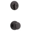 966 SIGNATURE SERIES SINGLE CYLINDER INTERIOR PACK W/COVE KNOB IN VENETIAN BRONZE