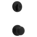966 Series Single Cylinder Interior Pack with Cove Knob in Matte Black 