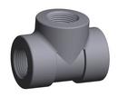 1 in. x 1 in. x 1/2 in. 3000# Threaded Tee;Reducing Normalized Forged Steel A105N 