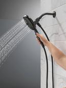 Delta Faucet Matte Black Single Handle Multi Function Bathtub & Shower Faucet 