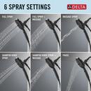 Delta Faucet Matte Black Single Handle Multi Function Bathtub & Shower Faucet 