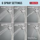 Delta Faucet Chrome Single Handle Multi Function Bathtub & Shower Faucet 