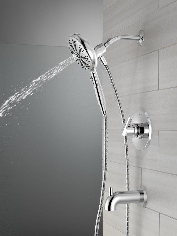 Delta Faucet Chrome Single Handle Multi Function Bathtub & Shower Faucet 