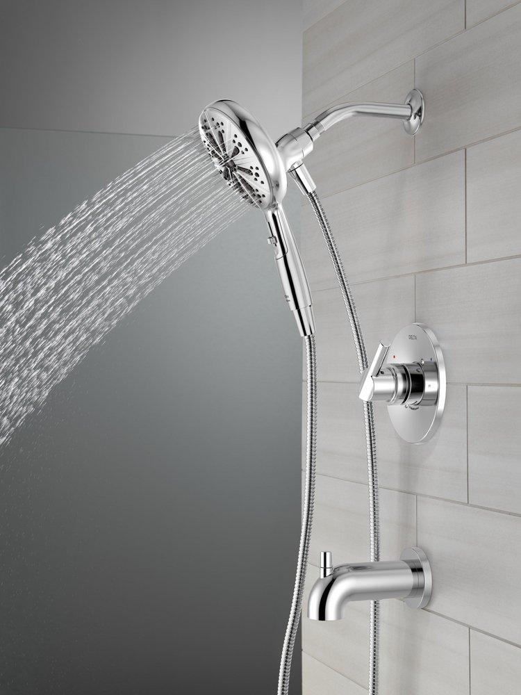 Delta Faucet Chrome Single Handle Multi Function Bathtub & Shower Faucet 