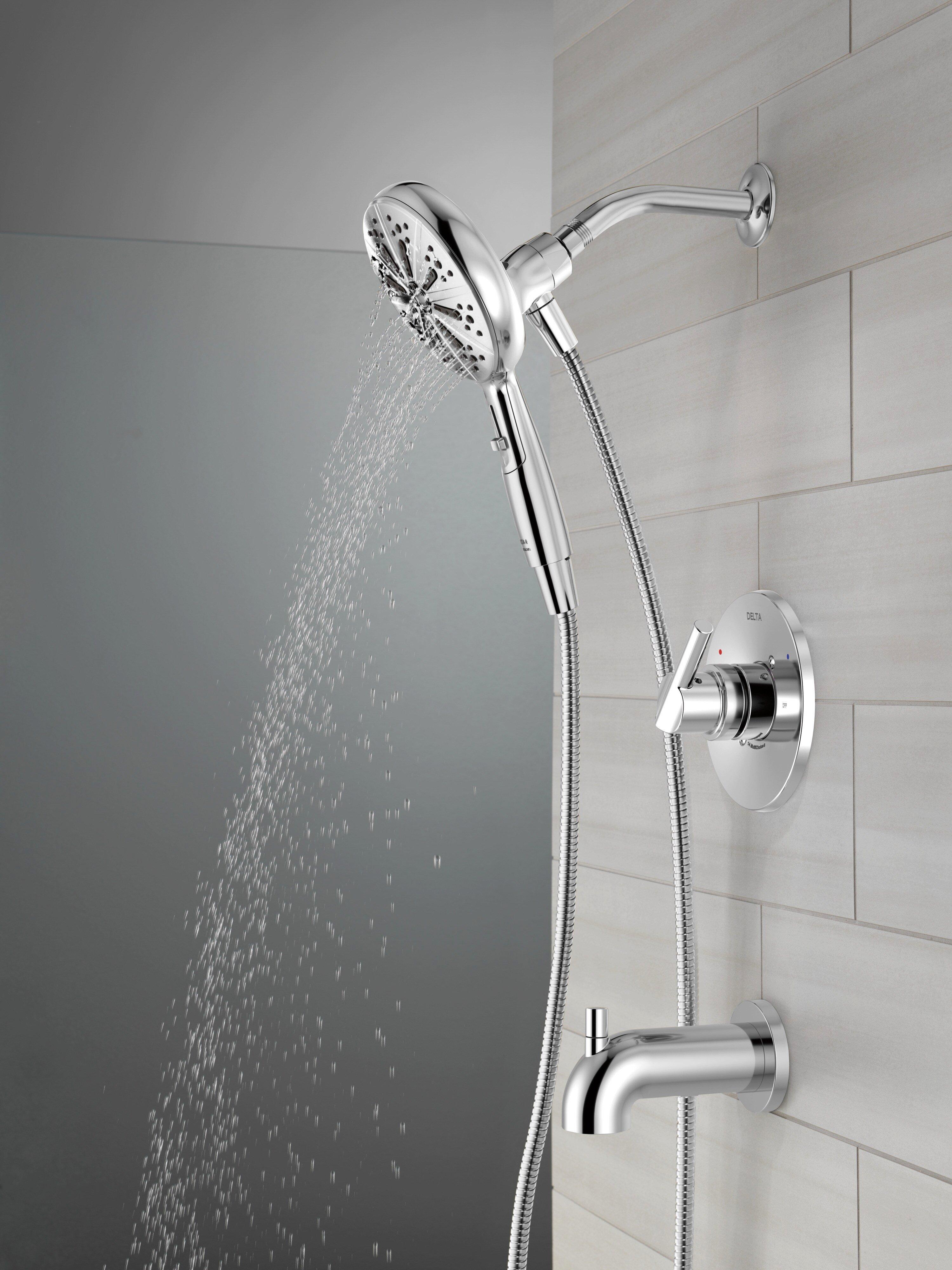 Delta Faucet Chrome Single Handle Multi Function Bathtub & Shower Faucet 