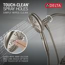 Delta Faucet Brilliance Stainless Single Handle Multi Function Bathtub & Shower Faucet 