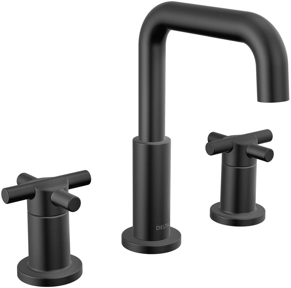 DELTA NICOLI TWO HANDLE WIDESPREAD BATHROOM FAUCET 