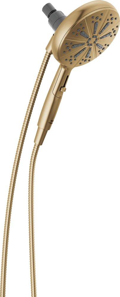 DELTA UNIVERSAL SHOWERING COMPONENTS: 6-SETTING SUREDOCK MAGNETIC HAND SHOWER 