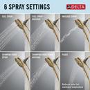 Delta Faucet Champagne Bronze Multi Function Hand Shower 