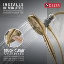 Delta Faucet Champagne Bronze Multi Function Hand Shower 