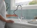 Single Handle Pull Down Kitchen Faucet in Chrome 