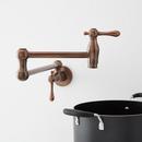 Wall Mount Pot Filler Faucet in Oil Rubbed Bronze