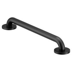 18 in. Concealed Screw Grab Bar in Matte Black