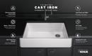 *CVR* RIVERBY SINK SGL UC 5U-HOLE 
