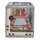 5 Ton - Multi Position - Copper Slab - Left-Hand Cased Evaporator Coil - 21"