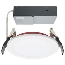 4" Fire-Rated LED Downlight, 10W, CCT Selectable in White Finish