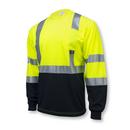 Armateck Black Bottom T-shirt in Black and Lime 