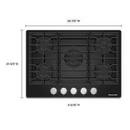 *CVR* COOKTOP GAS 36 5 BURN.FRMLESS 