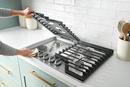 30 in. 4 Burner Gas Cooktop in Stainless Steel 
