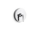 Kallista Brushed Nickel Single Handle Pressure Balancing and Transfer & Diverter Valve Trim 