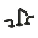 Two Handle Widespread Bathroom Sink Faucet in Matte Black