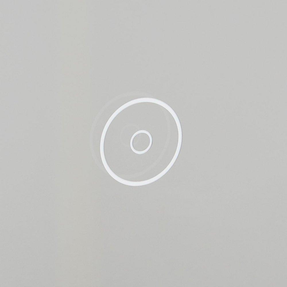 24 in. Sliding Door LED Medicine Cabinet in Matte Black 