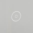 24 in. Sliding Door LED Medicine Cabinet in Matte Black 