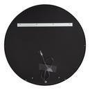 24 in. Sliding Door LED Medicine Cabinet in Matte Black 