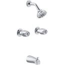 Gerber Plumbing California Energy Commission Not Registered 2.0 2 Handle Tub and Shower Faucet Polished Chrome 