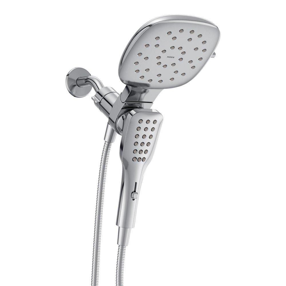 Multi Function Showerhead with Hand Shower in Chrome 