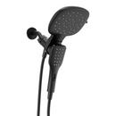 Multi Function Showerhead with Hand Shower in Matte Black 