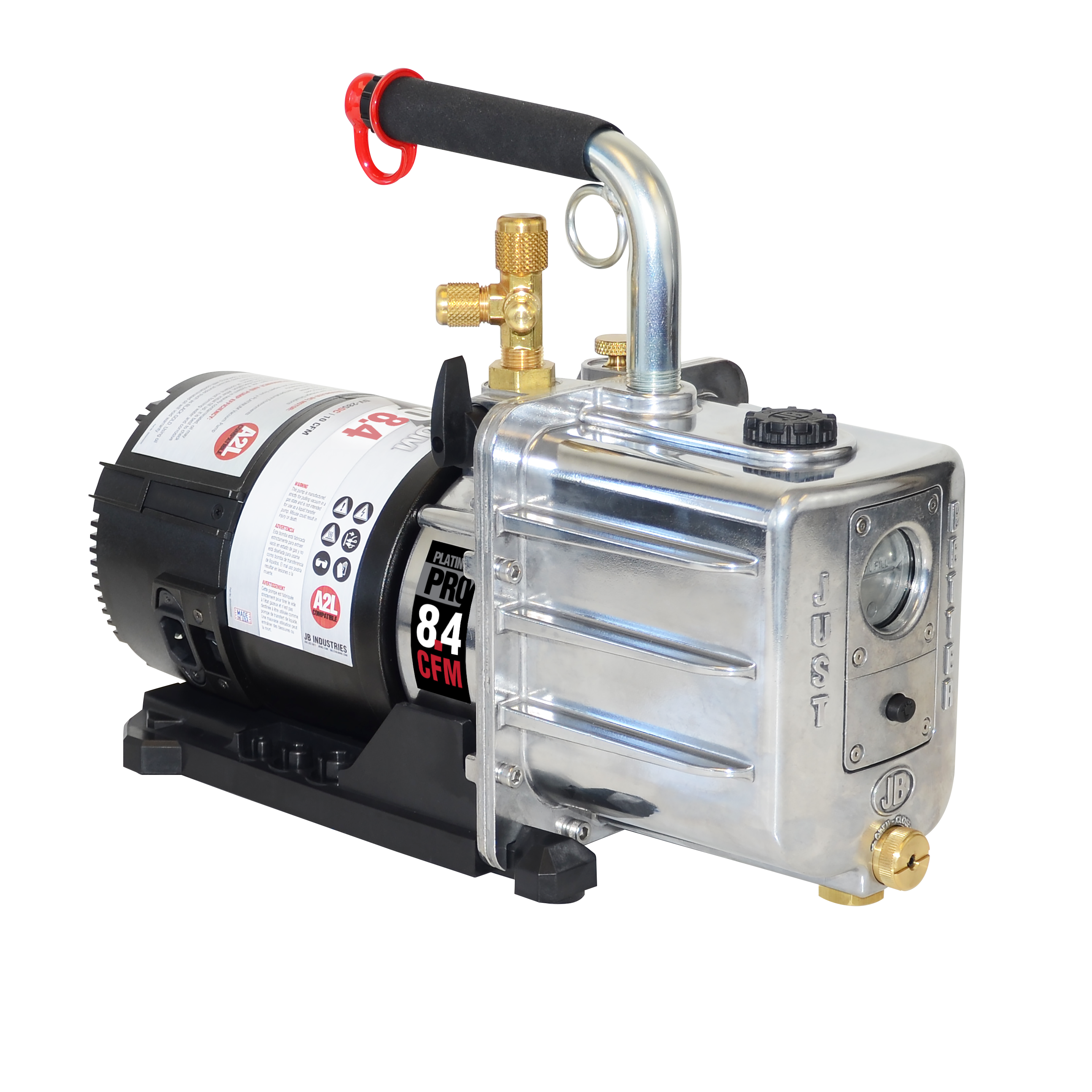 PLATINUM Dual Voltage DC Motor 8.4 CFM Vacuum Pump 