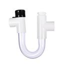 DiversiTech&reg; White 14 in. Condensate Drain Pan Trap Plastic 
