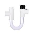 DiversiTech&reg; White 14 in. Condensate Drain Pan Trap Plastic 